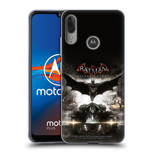 Batman Arkham Knight Graphics Key Art Soft Gel Case for Motorola Moto E6 Plus