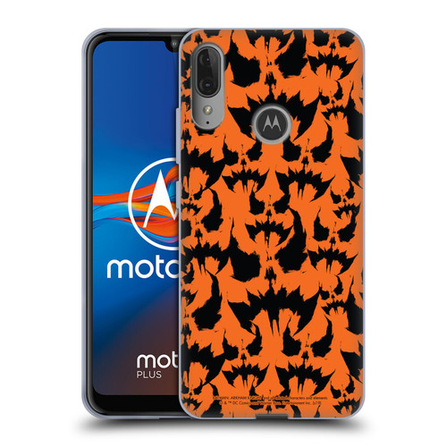 Batman Arkham Knight Graphics Scarecrow Pattern Soft Gel Case for Motorola Moto E6 Plus
