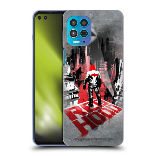 Batman Arkham Knight Graphics Red Hood Soft Gel Case for Motorola Moto G100