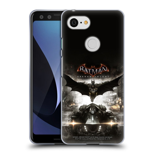 Batman Arkham Knight Graphics Key Art Soft Gel Case for Google Pixel 3