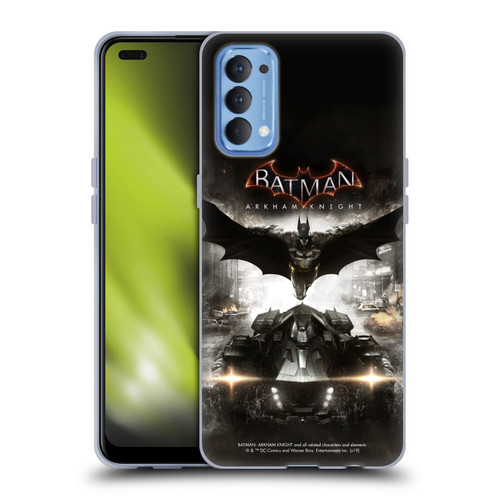 Batman Arkham Knight Graphics Key Art Soft Gel Case for OPPO Reno 4 5G