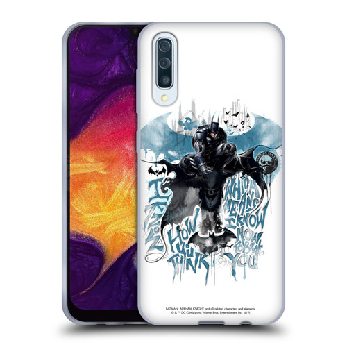 Batman Arkham Knight Graphics How You Think Soft Gel Case for Samsung Galaxy A50/A30s (2019)