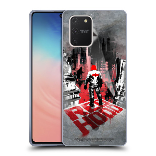 Batman Arkham Knight Graphics Red Hood Soft Gel Case for Samsung Galaxy S10 Lite