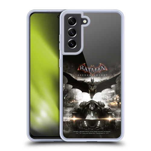 Batman Arkham Knight Graphics Key Art Soft Gel Case for Samsung Galaxy S21 FE 5G