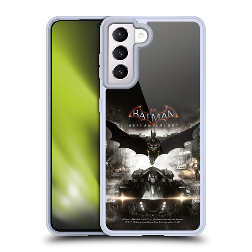 Batman Arkham Knight Graphics Key Art Soft Gel Case for Samsung Galaxy S21 5G