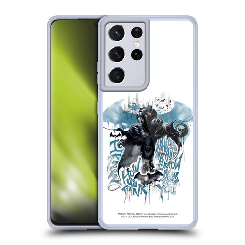 Batman Arkham Knight Graphics How You Think Soft Gel Case for Samsung Galaxy S21 Ultra 5G