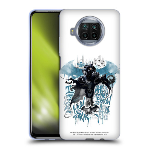 Batman Arkham Knight Graphics How You Think Soft Gel Case for Xiaomi Mi 10T Lite 5G