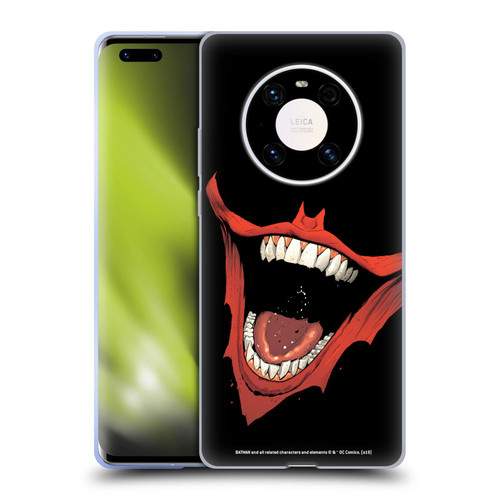 The Joker DC Comics Character Art Laugh Bat Logo Soft Gel Case for Huawei Mate 40 Pro 5G