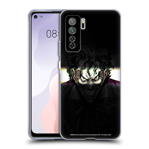 The Joker DC Comics Character Art Arkham Asylum Soft Gel Case for Huawei Nova 7 SE/P40 Lite 5G