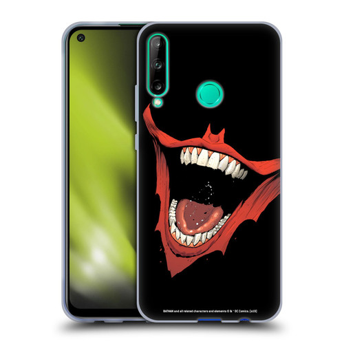 The Joker DC Comics Character Art Laugh Bat Logo Soft Gel Case for Huawei P40 lite E