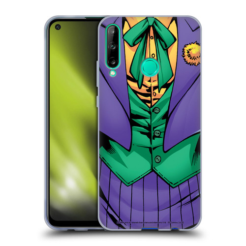 The Joker DC Comics Character Art New 52 Costume Soft Gel Case for Huawei P40 lite E