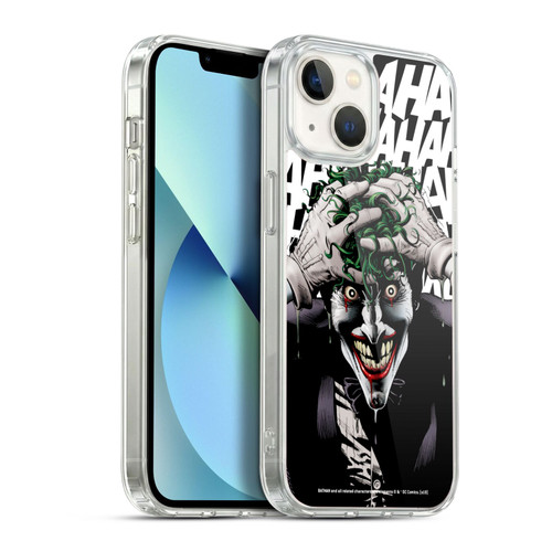 The Joker DC Comics Character Art The Killing Joke Soft Gel Case for Apple iPhone 13
