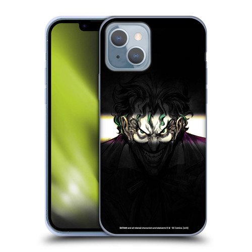 The Joker DC Comics Character Art Arkham Asylum Soft Gel Case for Apple iPhone 14