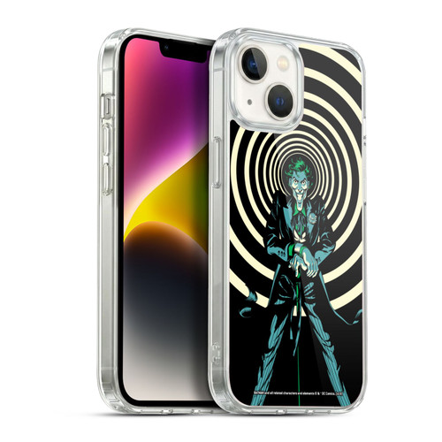 The Joker DC Comics Character Art Grin Soft Gel Case for Apple iPhone 14