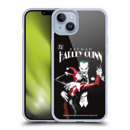 The Joker DC Comics Character Art Batman: Harley Quinn 1 Soft Gel Case for Apple iPhone 14 Plus