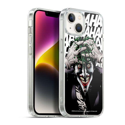 The Joker DC Comics Character Art The Killing Joke Soft Gel Case for Apple iPhone 14 Plus