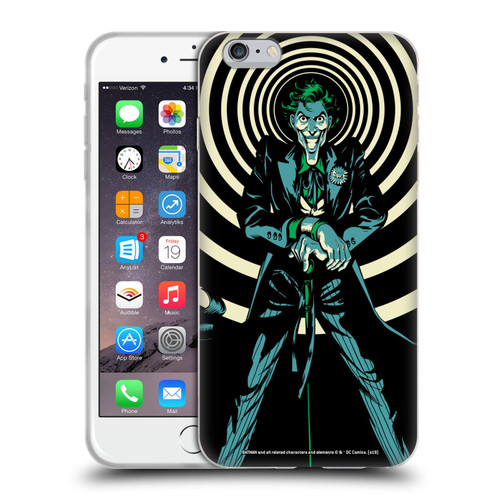 The Joker DC Comics Character Art Grin Soft Gel Case for Apple iPhone 6 Plus / iPhone 6s Plus