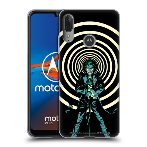 The Joker DC Comics Character Art Grin Soft Gel Case for Motorola Moto E6 Plus
