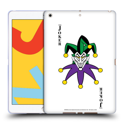 The Joker DC Comics Character Art Card Soft Gel Case for Apple iPad 10.2 2019/2020/2021