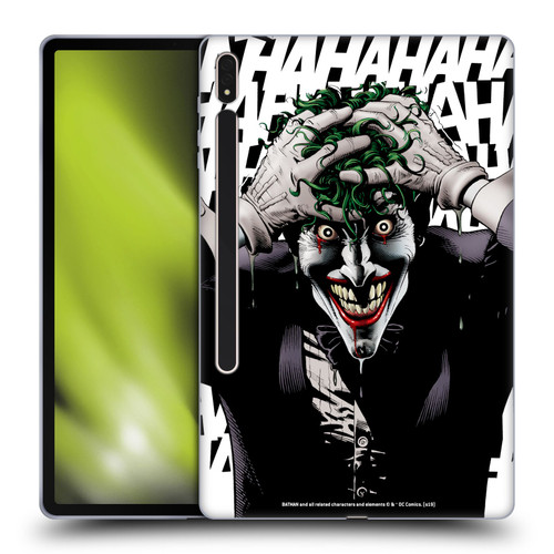 The Joker DC Comics Character Art The Killing Joke Soft Gel Case for Samsung Galaxy Tab S8 Plus