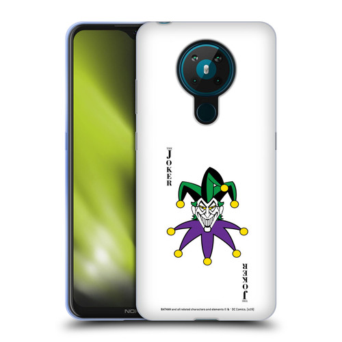 The Joker DC Comics Character Art Card Soft Gel Case for Nokia 5.3