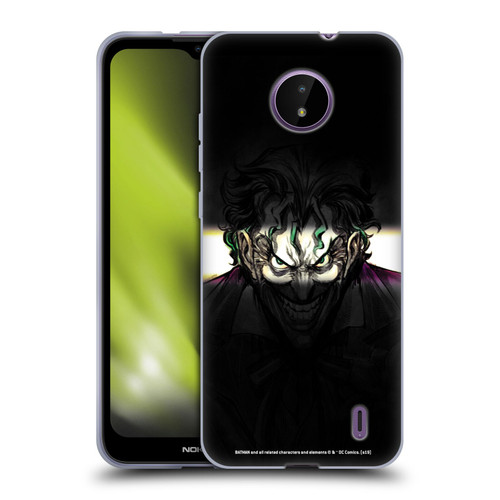 The Joker DC Comics Character Art Arkham Asylum Soft Gel Case for Nokia C10 / C20
