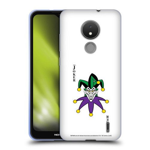The Joker DC Comics Character Art Card Soft Gel Case for Nokia C21
