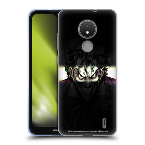 The Joker DC Comics Character Art Arkham Asylum Soft Gel Case for Nokia C21