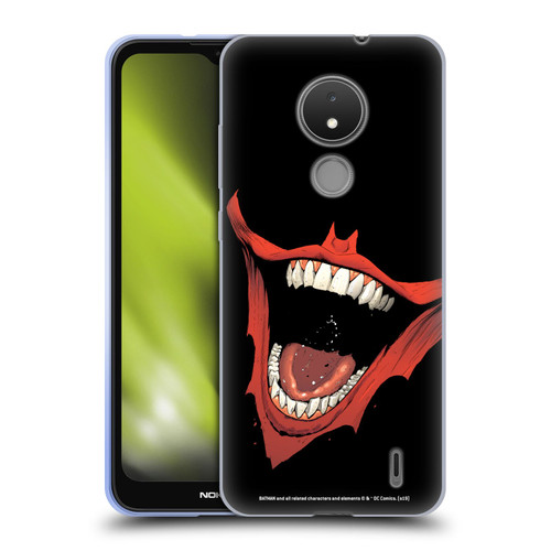 The Joker DC Comics Character Art Laugh Bat Logo Soft Gel Case for Nokia C21