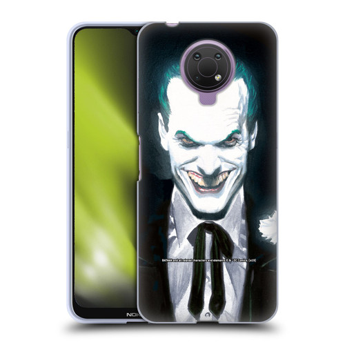 The Joker DC Comics Character Art The Greatest Stories Ever Told Soft Gel Case for Nokia G10