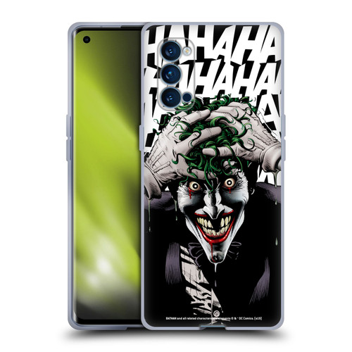 The Joker DC Comics Character Art The Killing Joke Soft Gel Case for OPPO Reno 4 Pro 5G