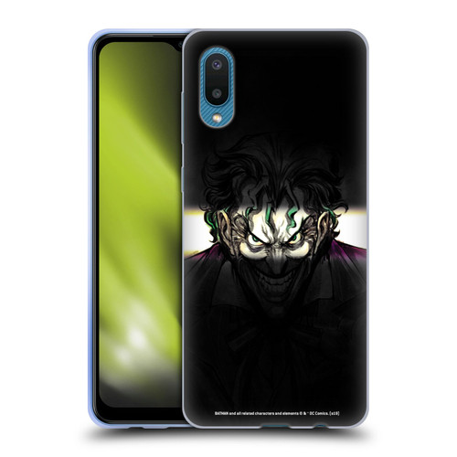 The Joker DC Comics Character Art Arkham Asylum Soft Gel Case for Samsung Galaxy A02/M02 (2021)