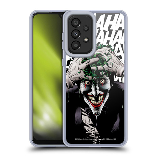 The Joker DC Comics Character Art The Killing Joke Soft Gel Case for Samsung Galaxy A33 5G (2022)