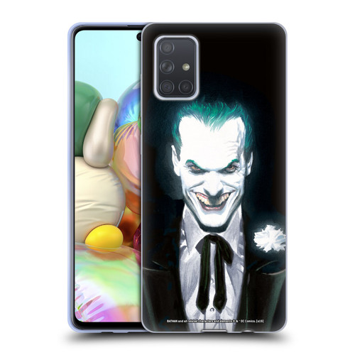 The Joker DC Comics Character Art The Greatest Stories Ever Told Soft Gel Case for Samsung Galaxy A71 (2019)