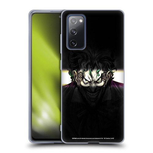 The Joker DC Comics Character Art Arkham Asylum Soft Gel Case for Samsung Galaxy S20 FE / 5G
