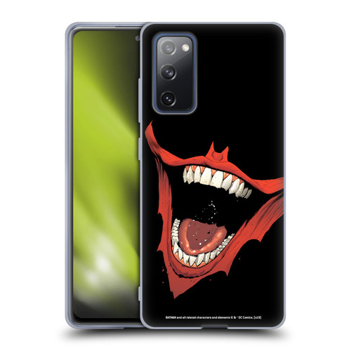 The Joker DC Comics Character Art Laugh Bat Logo Soft Gel Case for Samsung Galaxy S20 FE / 5G