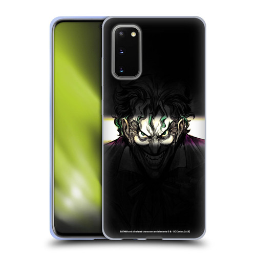 The Joker DC Comics Character Art Arkham Asylum Soft Gel Case for Samsung Galaxy S20 / S20 5G