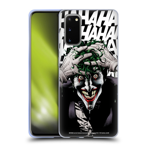 The Joker DC Comics Character Art The Killing Joke Soft Gel Case for Samsung Galaxy S20 / S20 5G