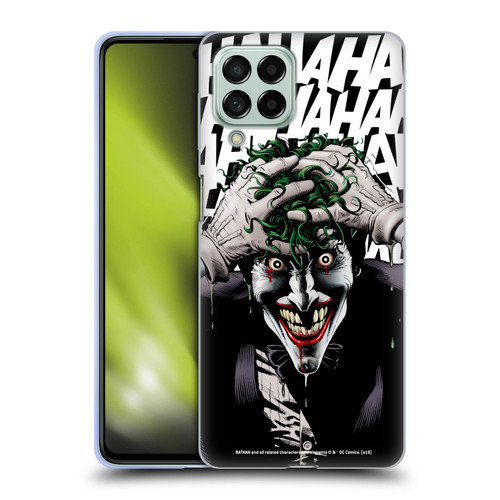 The Joker DC Comics Character Art The Killing Joke Soft Gel Case for Samsung Galaxy M53 (2022)