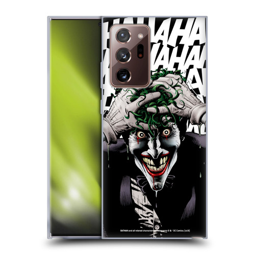 The Joker DC Comics Character Art The Killing Joke Soft Gel Case for Samsung Galaxy Note20 Ultra / 5G