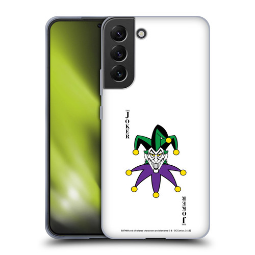 The Joker DC Comics Character Art Card Soft Gel Case for Samsung Galaxy S22+ 5G