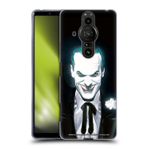 The Joker DC Comics Character Art The Greatest Stories Ever Told Soft Gel Case for Sony Xperia Pro-I