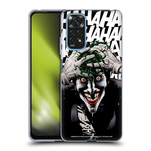 The Joker DC Comics Character Art The Killing Joke Soft Gel Case for Xiaomi Redmi Note 11 / Redmi Note 11S