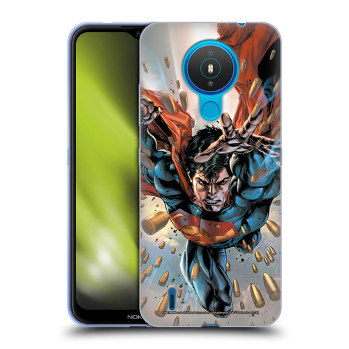 Superman DC Comics Comic Book Art Adventures Of Superman #3 Soft Gel Case for Nokia 1.4