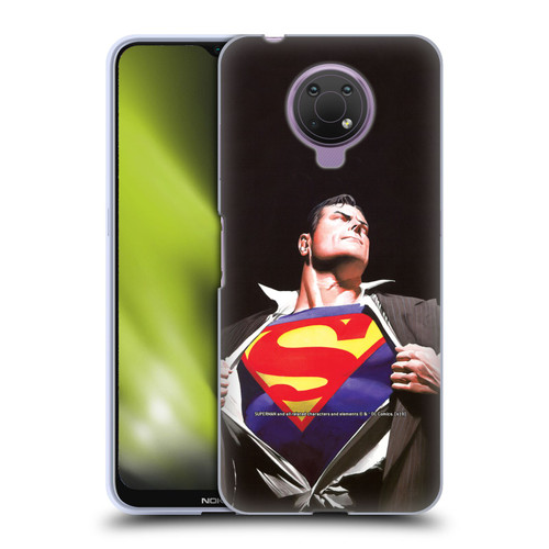 Superman DC Comics Famous Comic Book Covers Forever Soft Gel Case for Nokia G10