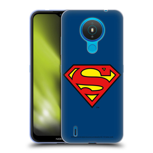 Superman DC Comics Logos Classic Soft Gel Case for Nokia 1.4