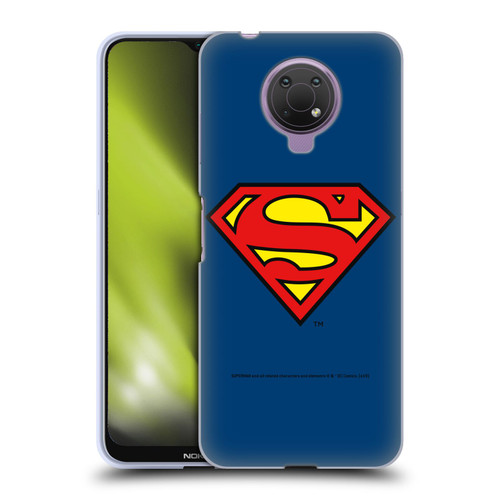 Superman DC Comics Logos Classic Soft Gel Case for Nokia G10