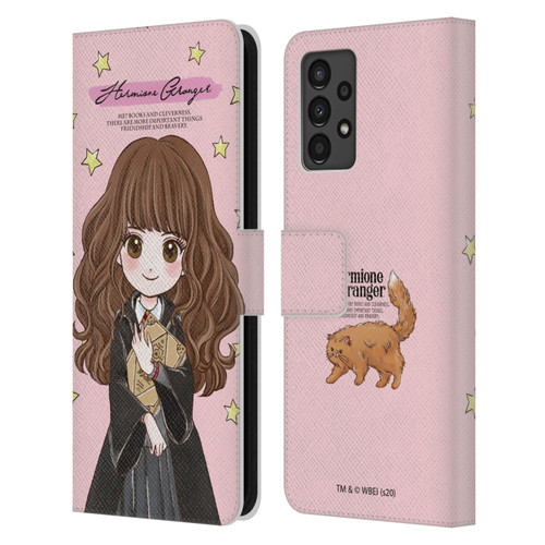 Harry Potter Deathly Hallows XXXVII Hermione Granger Leather Book Wallet Case Cover For Samsung Galaxy A13 (2022)
