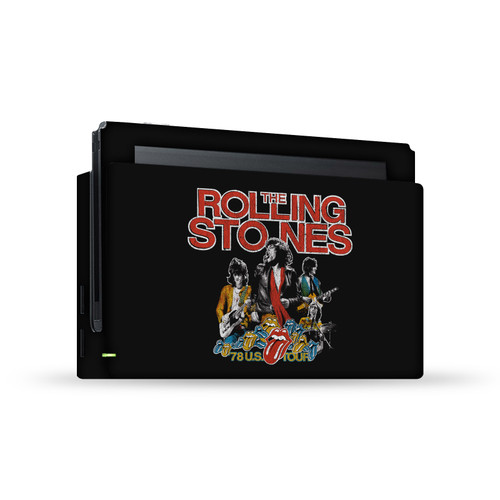 The Rolling Stones Art Band Vinyl Sticker Skin Decal Cover for Nintendo Switch Console & Dock