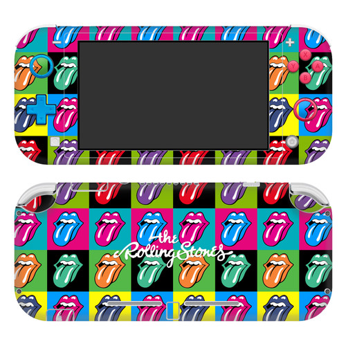 The Rolling Stones Art Pop-Art Tongue Logo Vinyl Sticker Skin Decal Cover for Nintendo Switch Lite